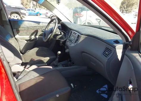 2007 Kia Rio Sx из США, поврежденный, VIN KNADE123576231481